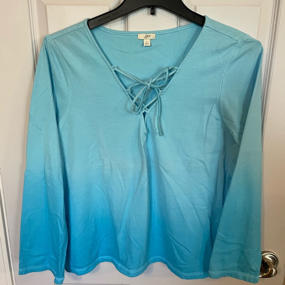 JJill women’s dip dyed XL knitshirt